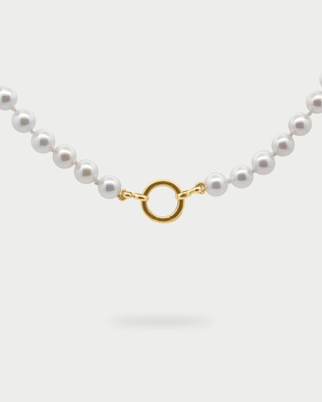 Girocollo Perle Base chiusura cerchio - cb-gr 12